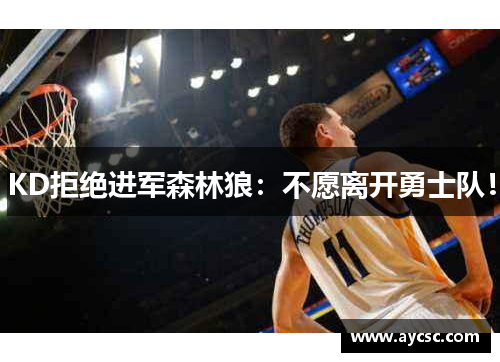 KD拒绝进军森林狼：不愿离开勇士队！